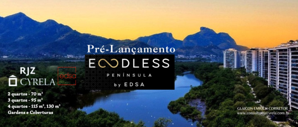PR LANAMENTO ENDLESS PENNSULA by EDSA | RJZ CYRELA